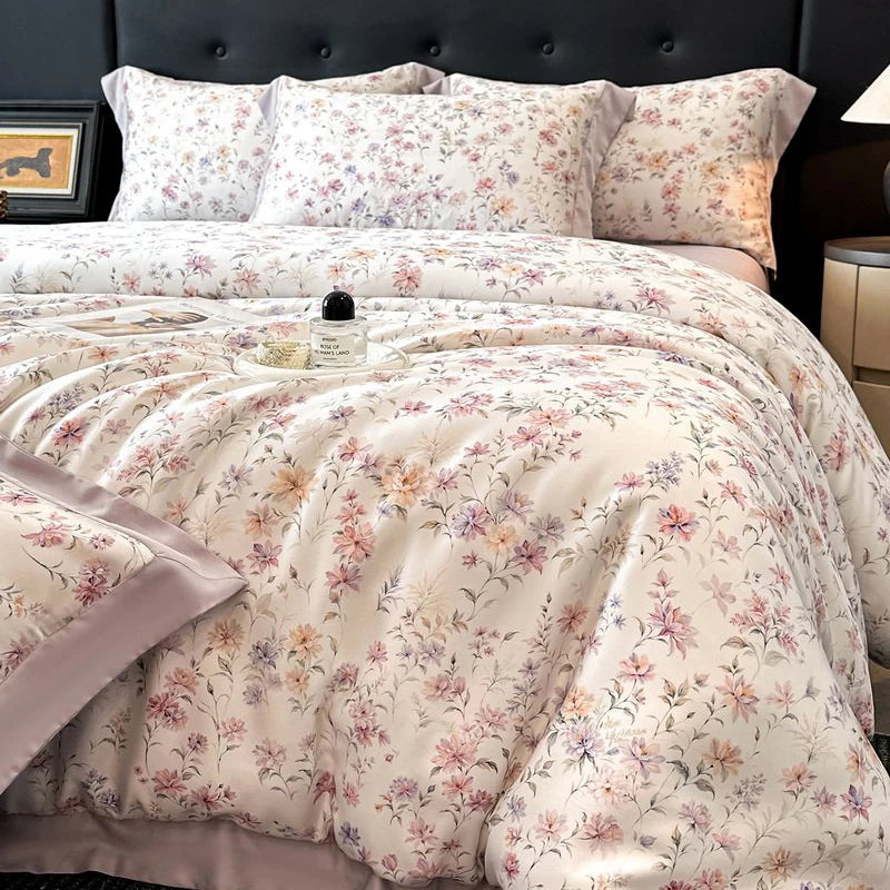 Lyocelluxe Floral Bedding Set Lyocell Collection Boutique