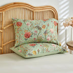 Vintage Floral Printed Duvet Cover Set – Soft Brushed Polyester Bedding Collection