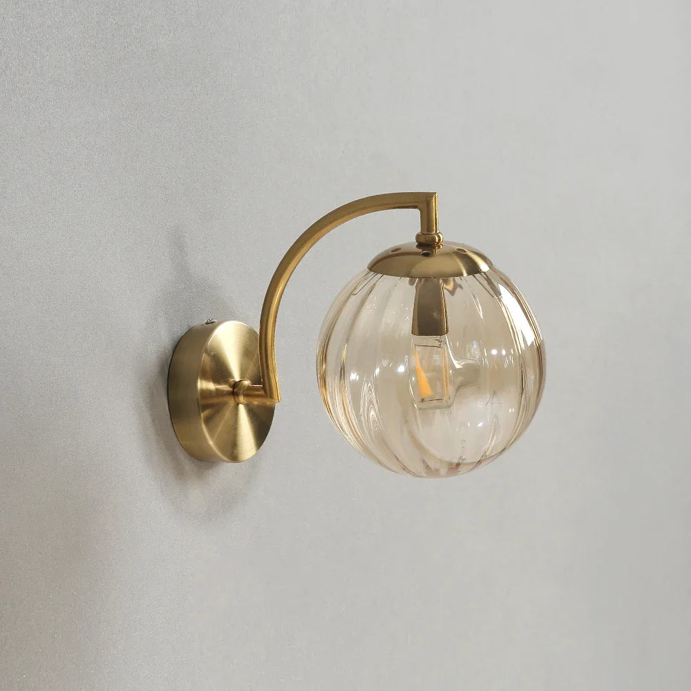 Stained Glass Wall Sconce | Nordic Minimalist Wall Light