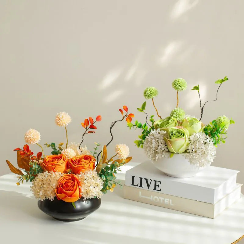 Sculptural Ceramic Vase Set | Luxury Home Décor Ornament