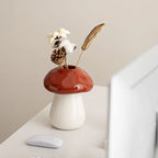 Mushroom Cap Porcelain Vase | Organic Luxury Home Décor