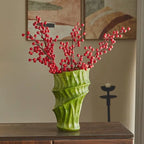 Jingdezhen Long Tube Ceramic Vase | Traditional Chinese Luxury Home Décor