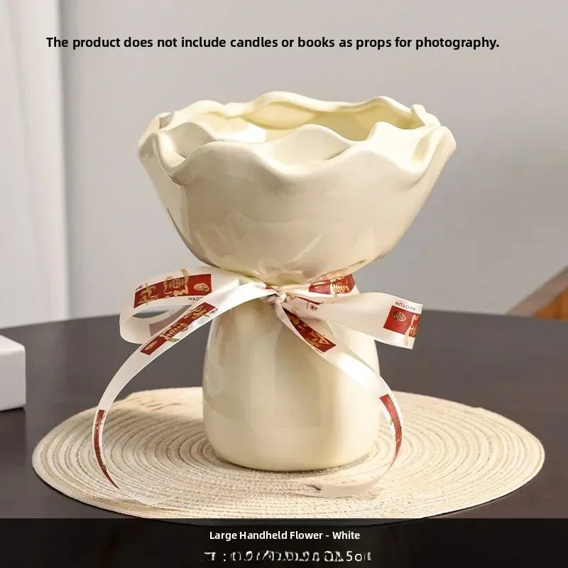 Ceramic Mood Vase | Luxury Porcelain Flower Vessel | Perfect Couple's Gift