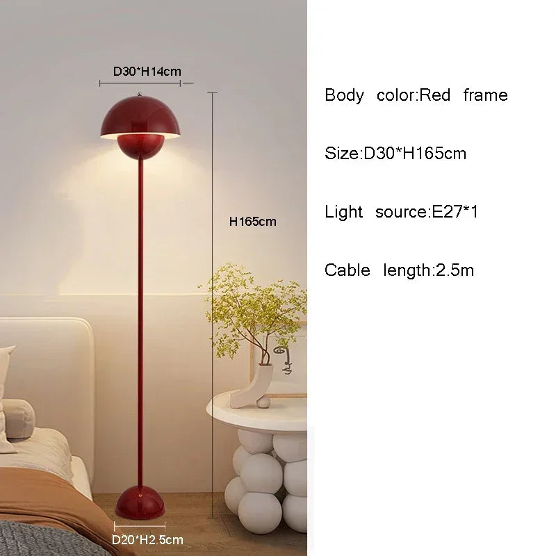Elegant Mushroom Floor Lamp
