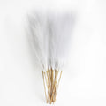 Six Pieces Artificial Pampas Grass For DIY Floral Arrangements Wedding Decor