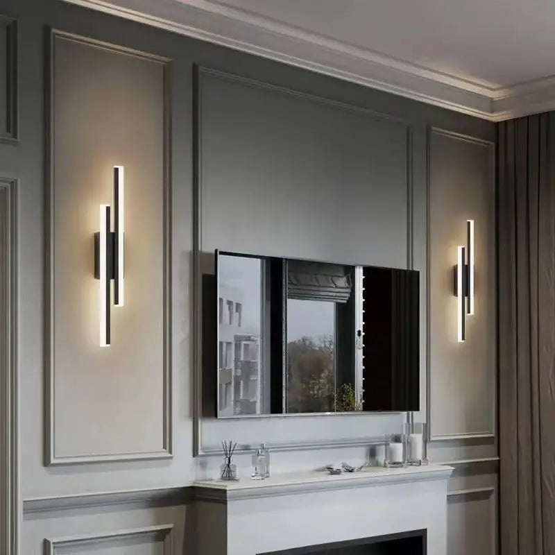 Modern LED Wall Sconce | Dimmable Acrylic Wall Lamp for Bedroom & Living Room