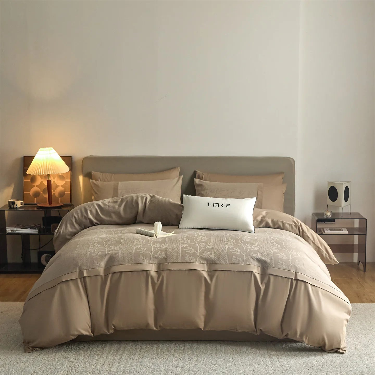 Svetanya Satin Egyptian Cotton Bedding Set Jacquard Reserve