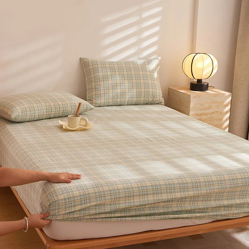 BotaniLuxe Floral Patchwork Cotton Fitted Sheet Exclusive