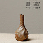 Abstract Terracotta Vase