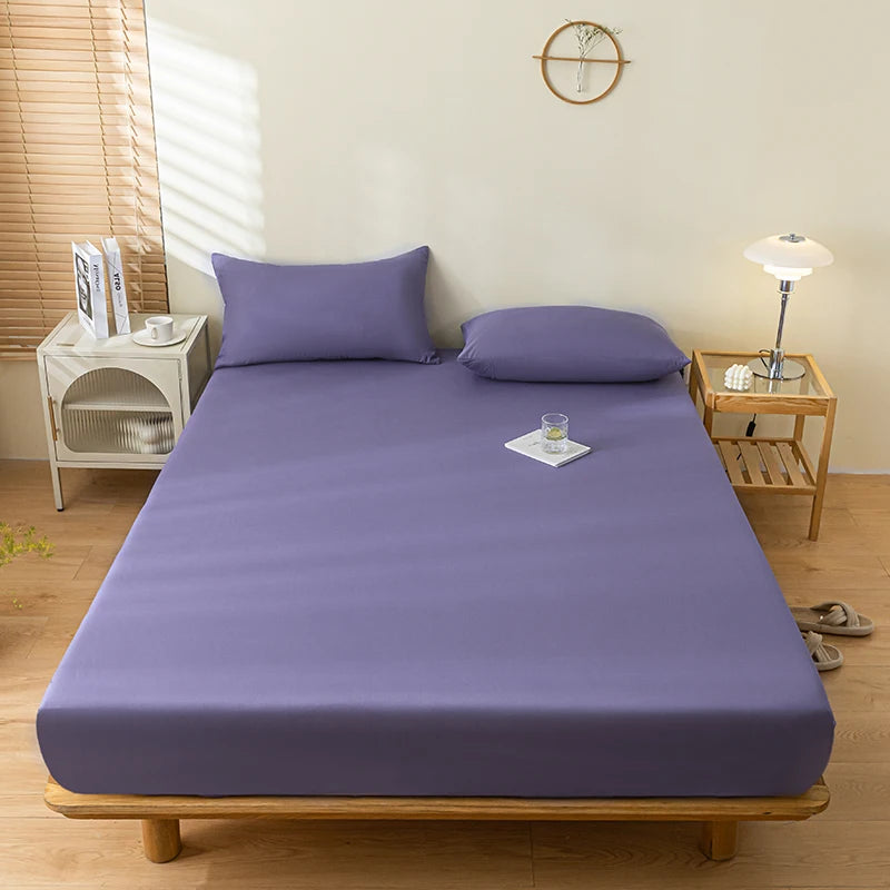 Cha Yu Waterproof Fitted Sheet Mattress Cover Polyester Cotton Blend Exclusive