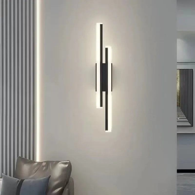 Modern LED Wall Sconce | Dimmable Acrylic Wall Lamp for Bedroom & Living Room