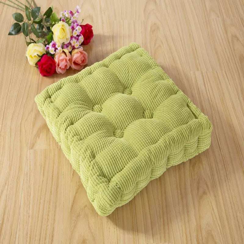 Xiao Qi Qi Corduroy Tatami Floor Cushion Elite Home Office