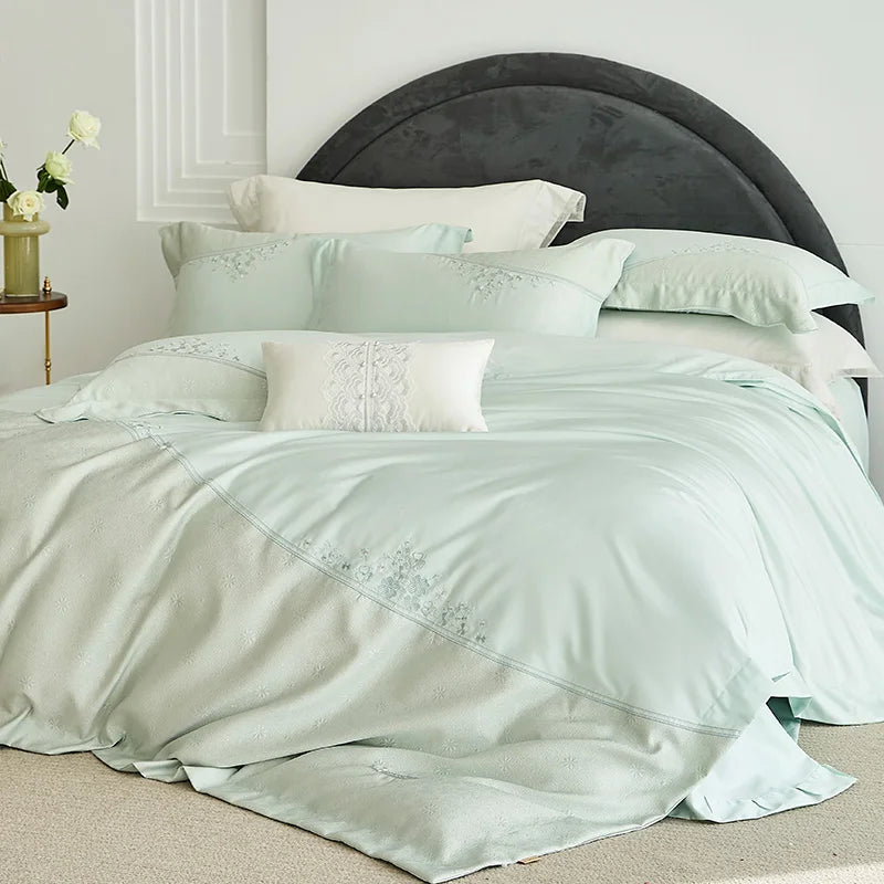 Svetanya Egyptian Cotton Jacquard Bedding Set 1200TC Elite