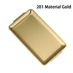 Elegant Gold & Silver Serving Tray