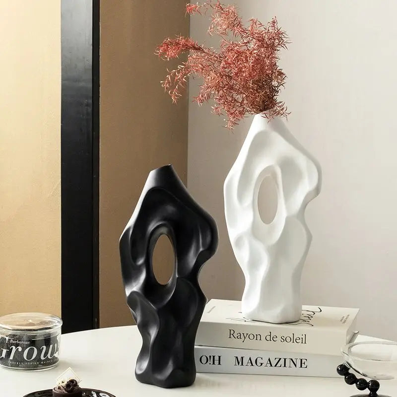 Creative Expression Ceramic Vase | Designer Luxury Home Décor