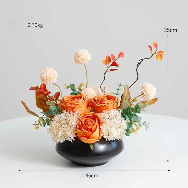 Sculptural Ceramic Vase Set | Luxury Home Décor Ornament