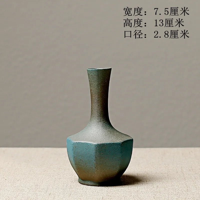 Abstract Terracotta Vase