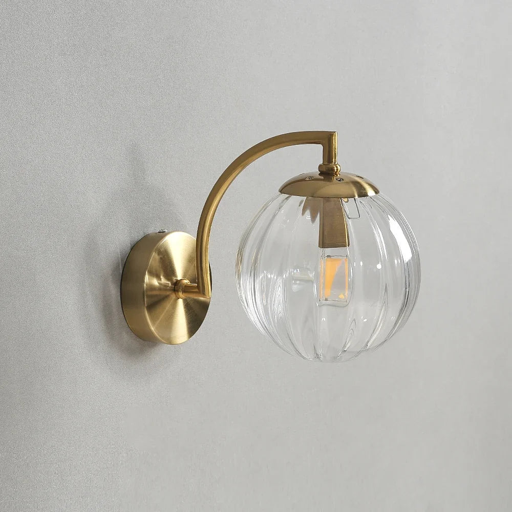 Stained Glass Wall Sconce | Nordic Minimalist Wall Light