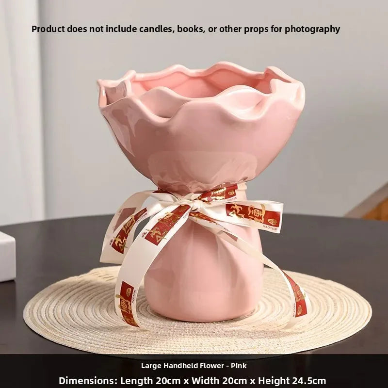 Ceramic Mood Vase | Luxury Porcelain Flower Vessel | Perfect Couple's Gift