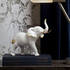 Sculptural Elephant Figurine | Luxury Resin Statue for Home Décor & Gifting