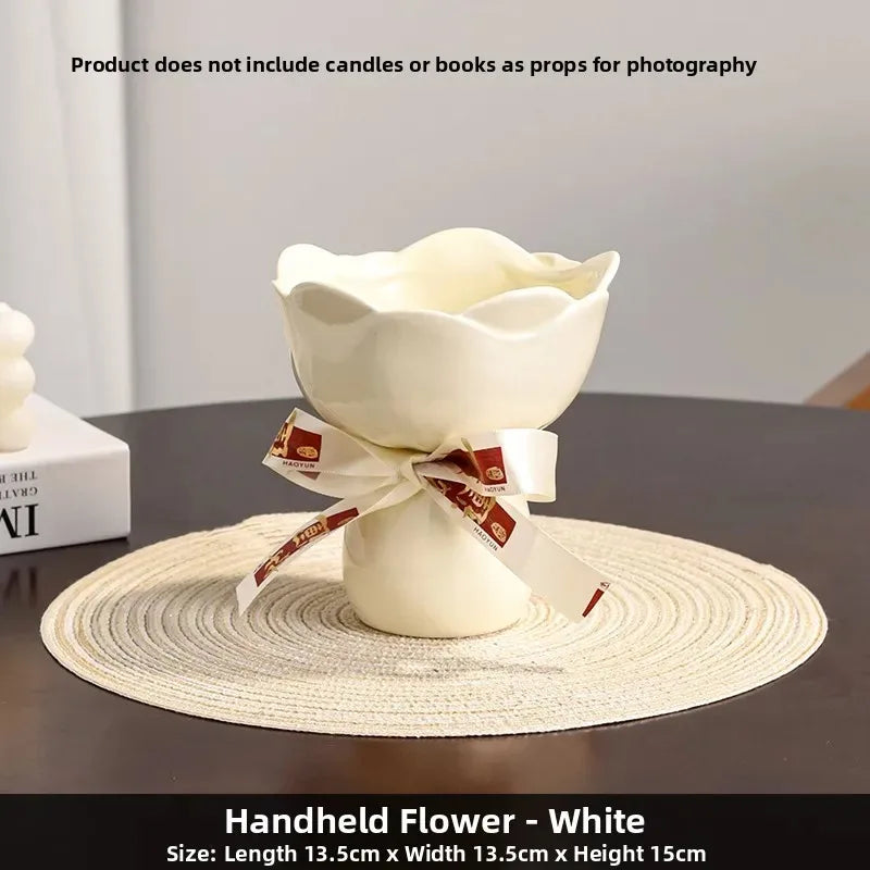 Ceramic Mood Vase | Luxury Porcelain Flower Vessel | Perfect Couple's Gift