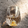 Baujiu Crystal Shot Glass Double Bottom Gold Foil Limited