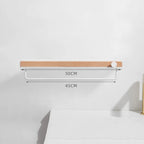 Aluminium Alloy Premium Edition Bathroom Wall Shelf White