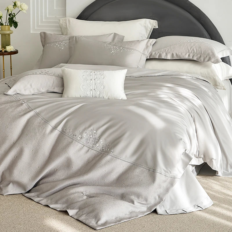 Svetanya Egyptian Cotton Jacquard Bedding Set 1200TC Elite