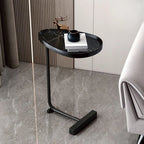 Elegant C-Shaped Side Table
