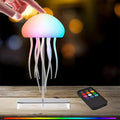 LED Jellyfish Lamp with 9 Tentacles & Remote Control