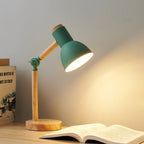 Nordic Wooden LED Desk Lamp