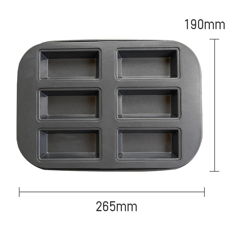 BritBake 8 Cavity Carbon Steel Madeleine Pan Limited