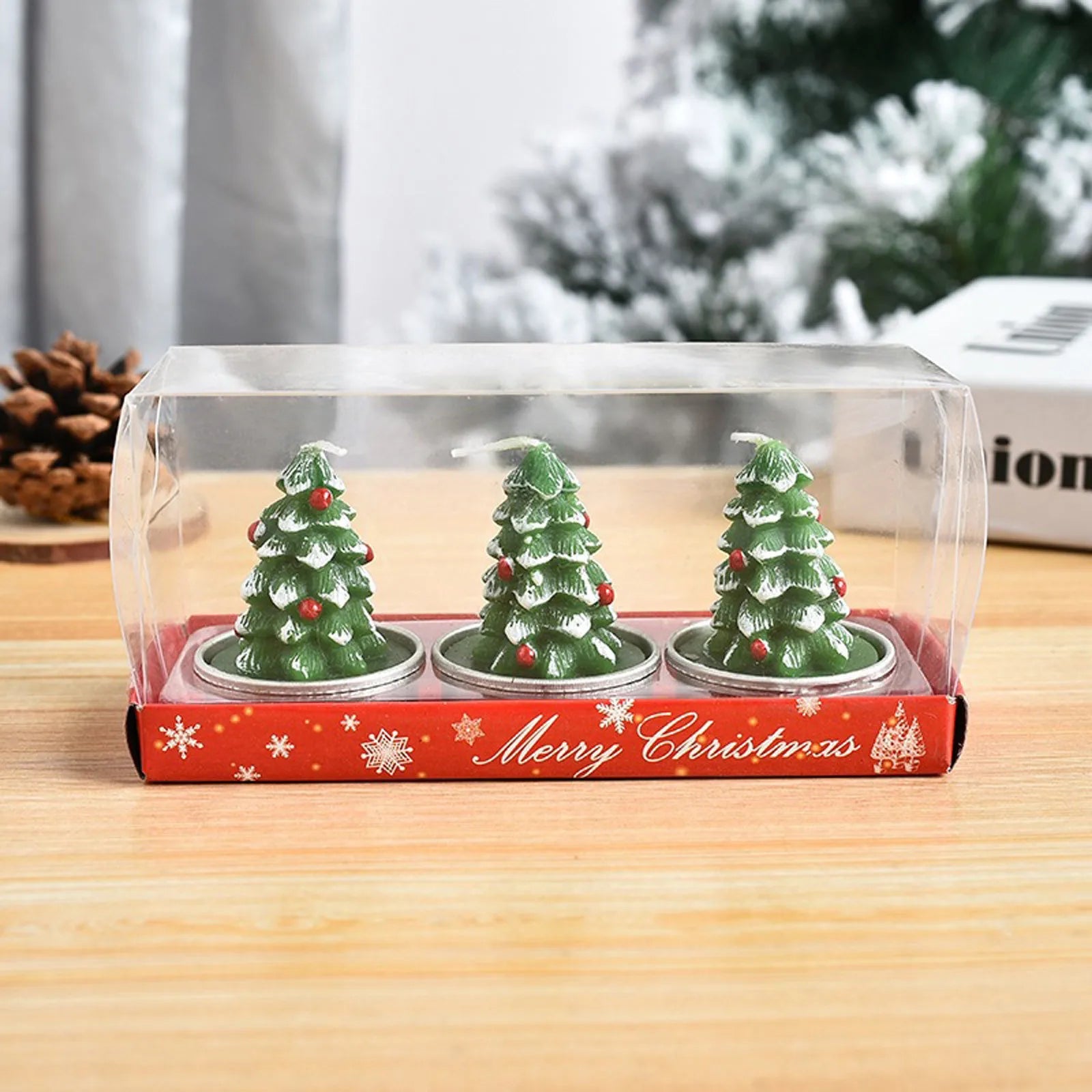 Charming Christmas Candle Set