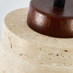 Cave Stone Pendant Light | Wabi-Sabi Bedside Lamp | Contemporary LED | E27