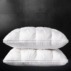 Comfortable Pillows for Sleeping 5-star Hotel Pillow Three-dimensional Soft Bilateral Washed Solid Color Pillow Sleeping Pillows