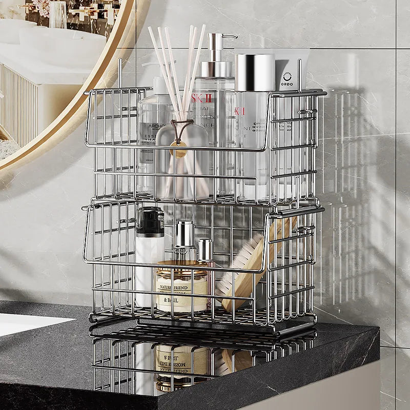 AquaNova Detachable Stainless Steel Wall Shelf Elite