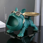 Chic Bulldog Storage Sculpture