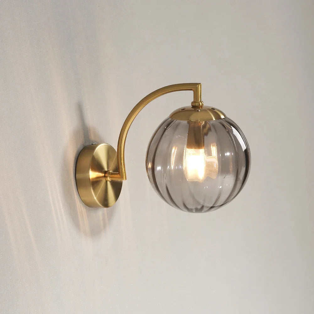 Stained Glass Wall Sconce | Nordic Minimalist Wall Light