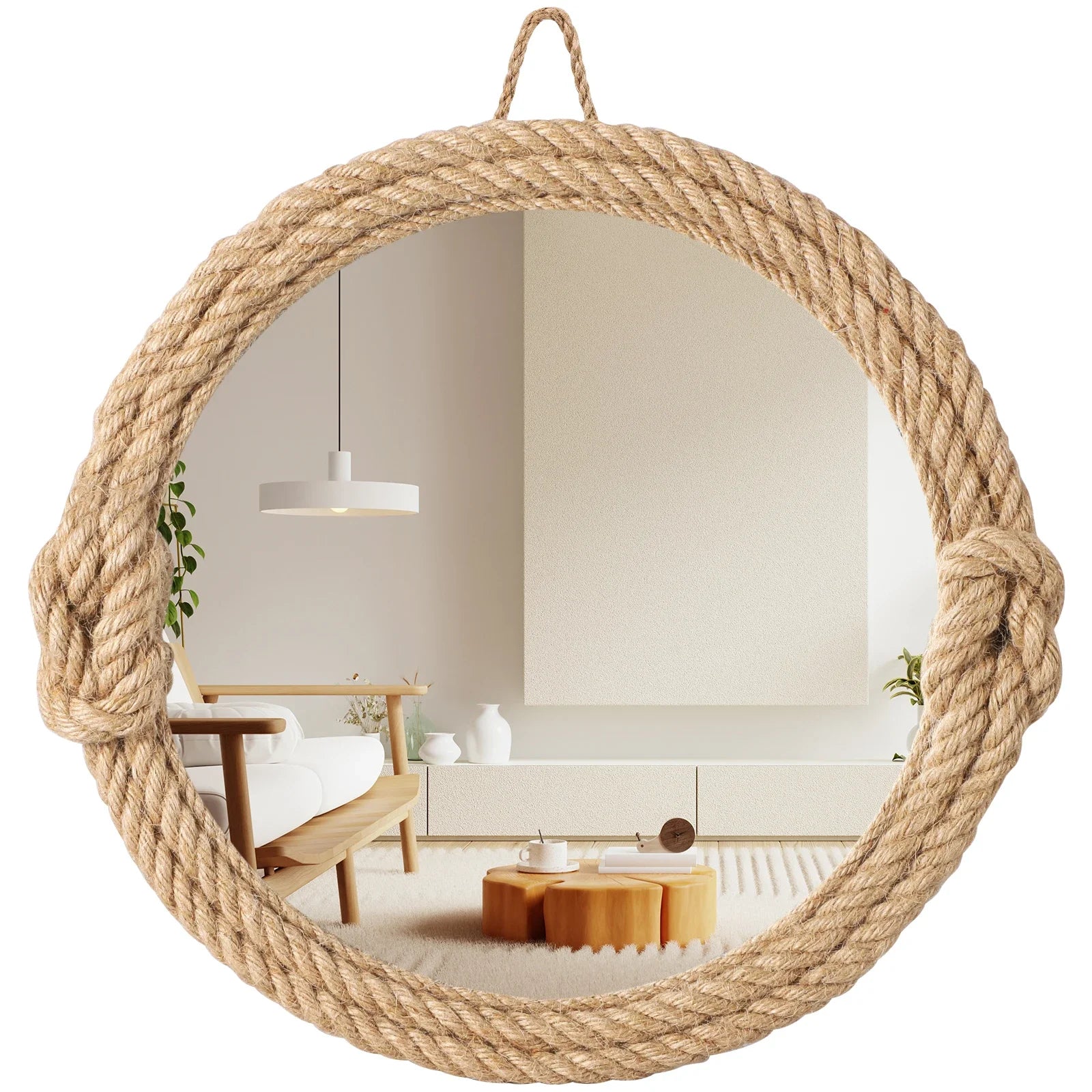 Nordic Rope Wall Mirror