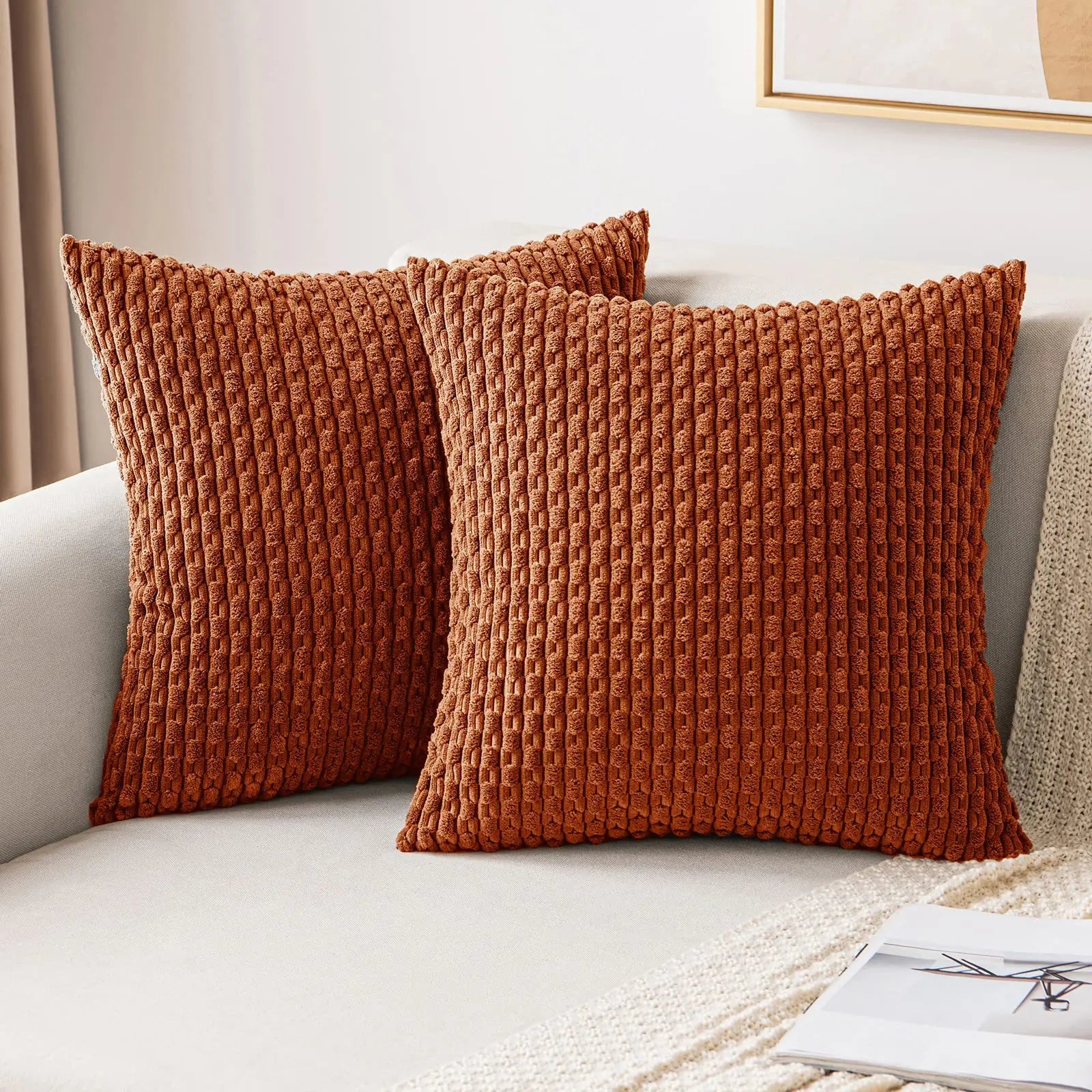 Elegant Textured Cushion Cover