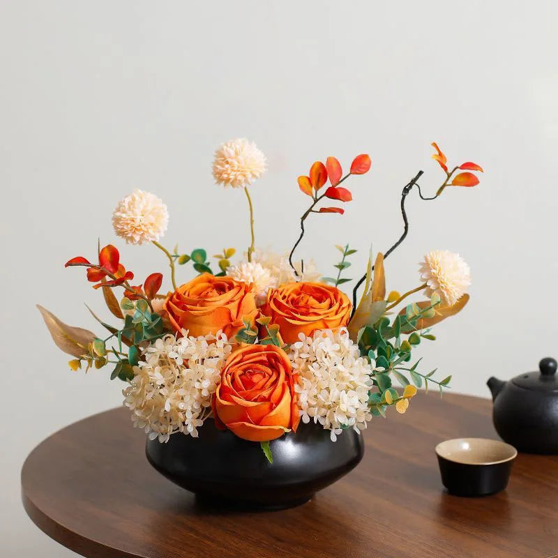 Sculptural Ceramic Vase Set | Luxury Home Décor Ornament
