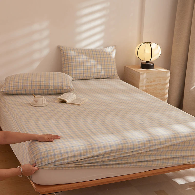 BotaniLuxe Floral Patchwork Cotton Fitted Sheet Exclusive