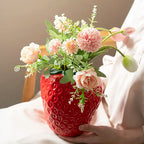 Strawberry Ceramic Sculptural Vase | Playful Luxury Home Décor