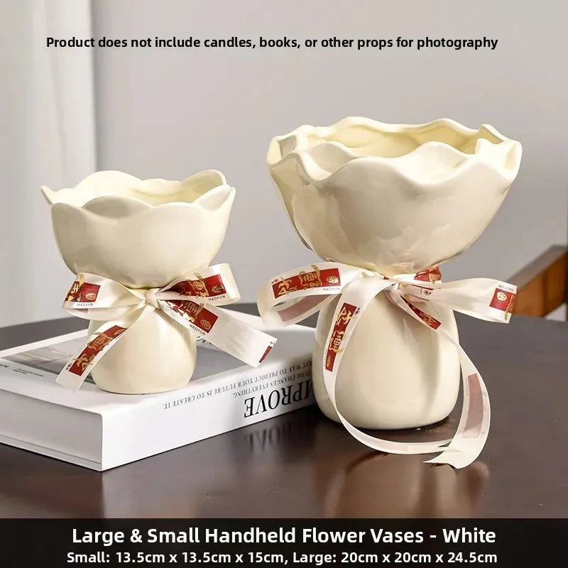 Ceramic Mood Vase | Luxury Porcelain Flower Vessel | Perfect Couple's Gift