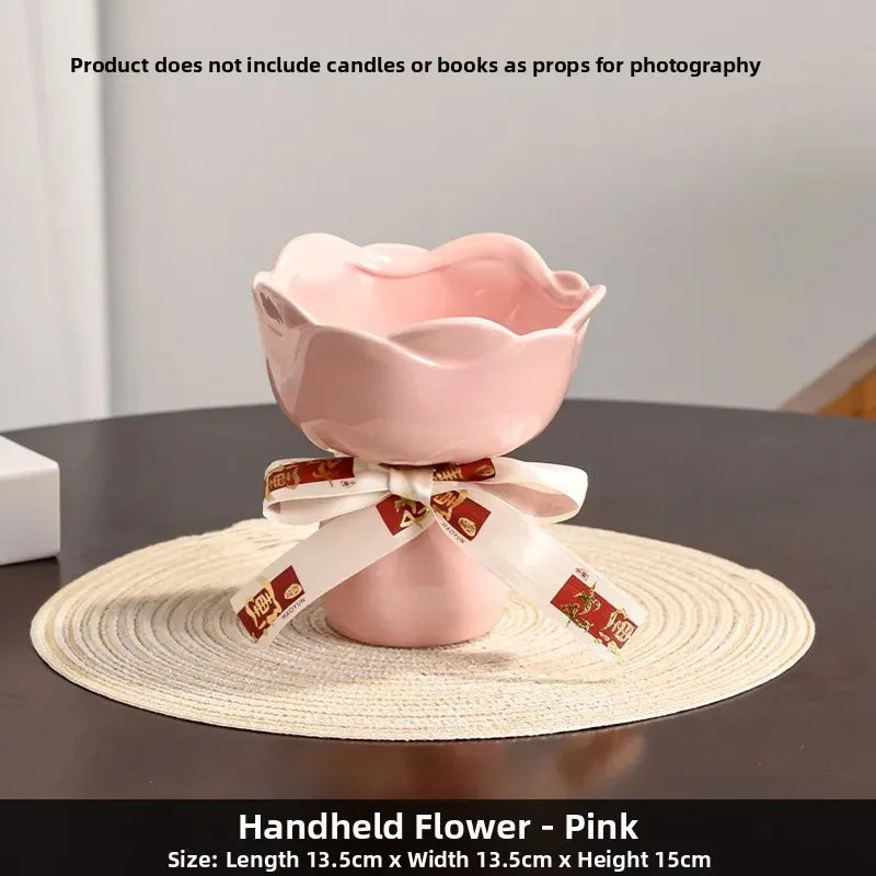 Ceramic Mood Vase | Luxury Porcelain Flower Vessel | Perfect Couple's Gift