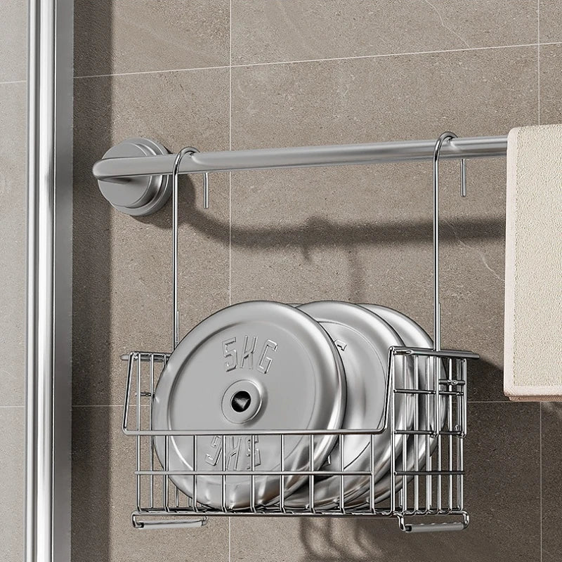 AquaNova Detachable Stainless Steel Wall Shelf Elite