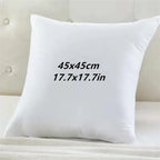 Classic 45x45cm Solid Color Cushion Core Soft Head Pillow Inner PP Cotton Filling Funny Health Care Customized Cushion Filler