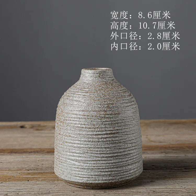 Abstract Terracotta Vase