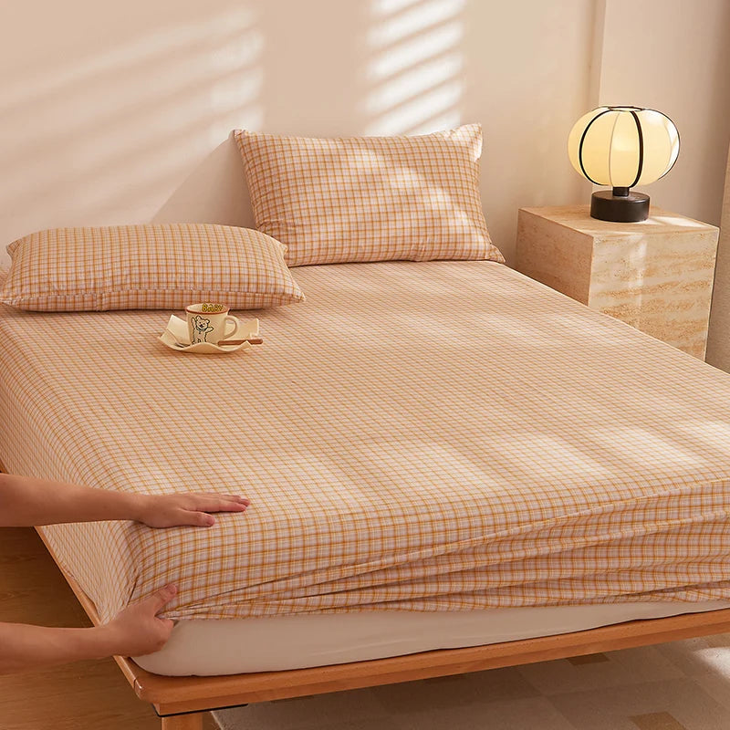 BotaniLuxe Floral Patchwork Cotton Fitted Sheet Exclusive