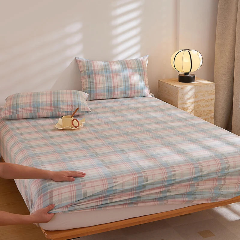 BotaniLuxe Floral Patchwork Cotton Fitted Sheet Exclusive